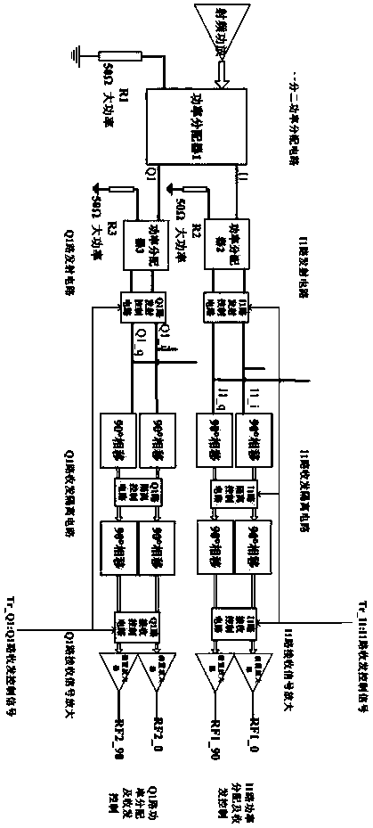 Self-generating and self-receiving birdcage array coil and its control circuit