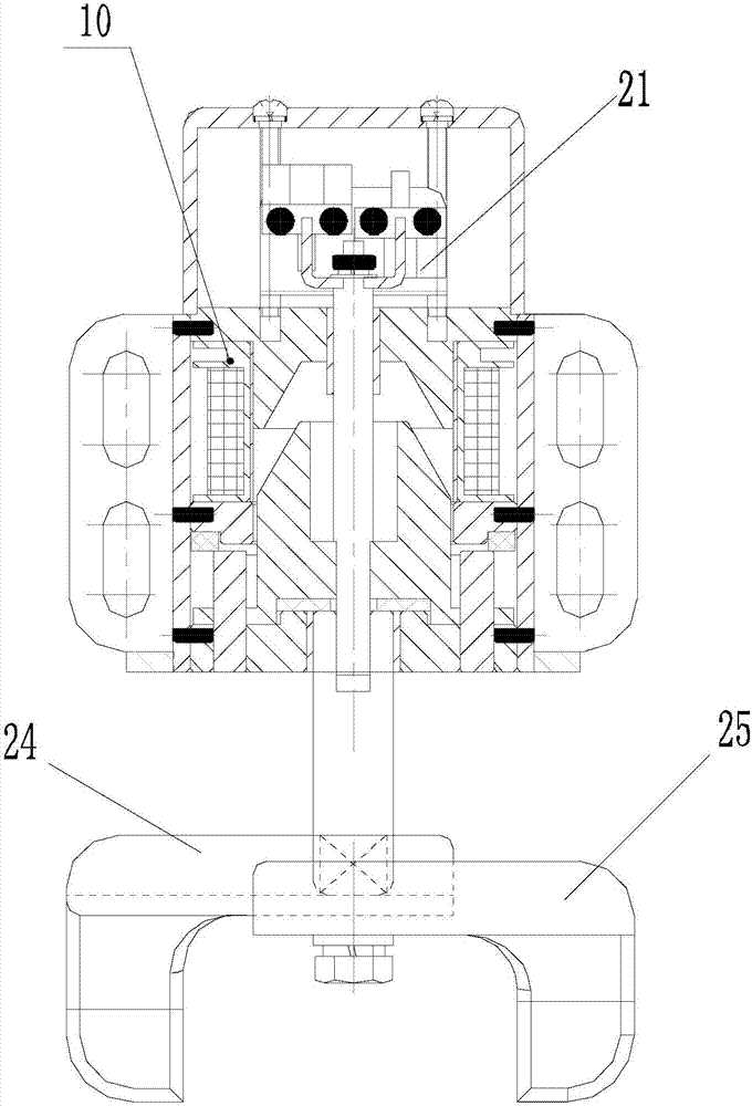 Electronic locking device for screen door