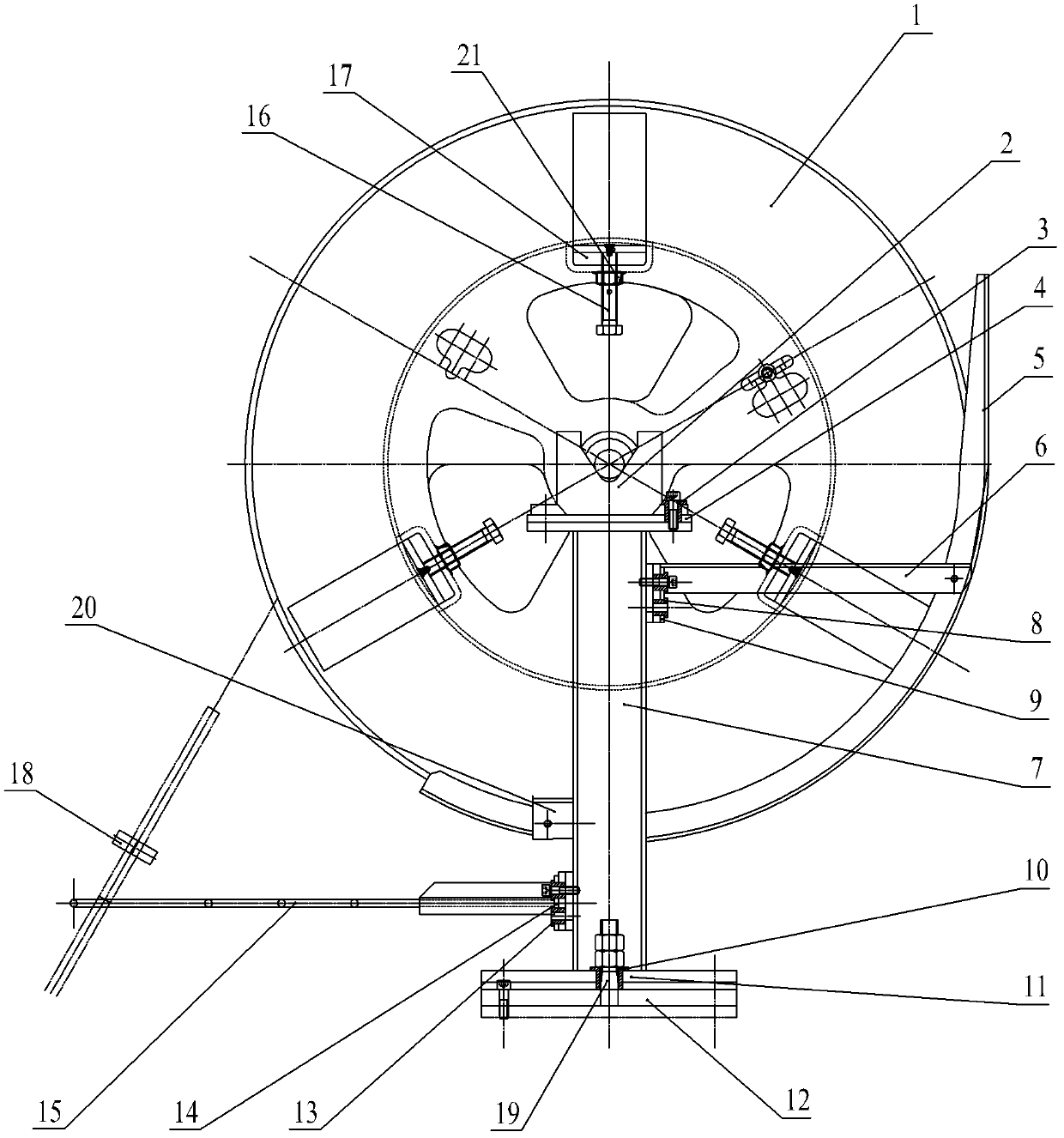 Wire feed plate mechanism for submerged-arc welding