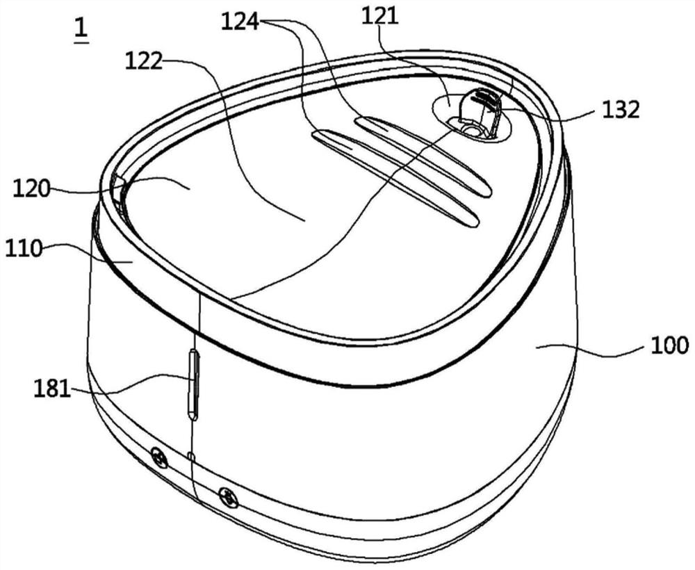 Water supply device for pets