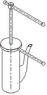 Manual-operated juice press