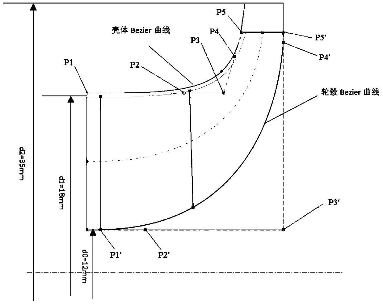 Design method of centrifugal compressor and diffuser structure