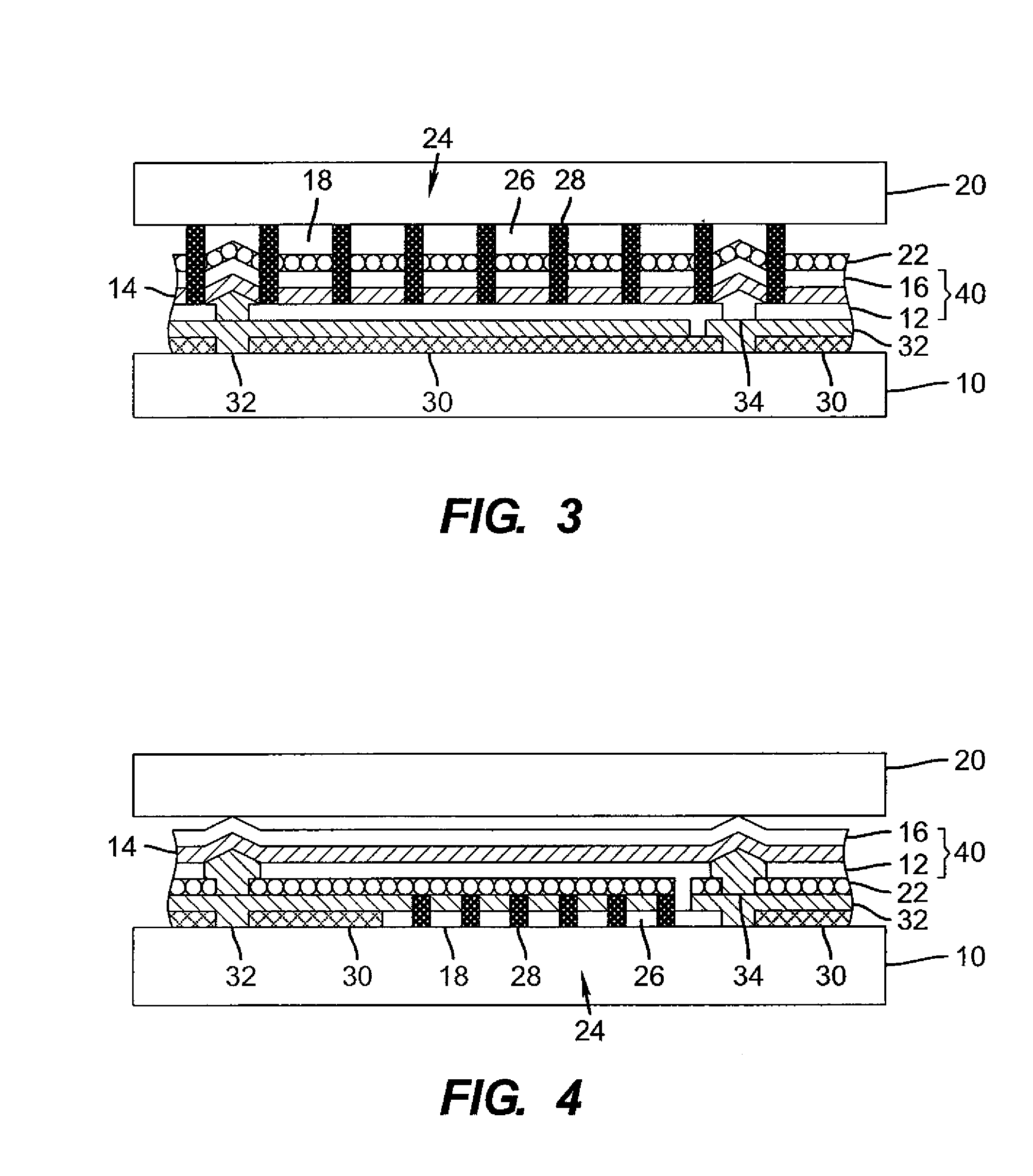 OLED device having improved output and contrast with light-scattering layer and contrast-enhancement layer
