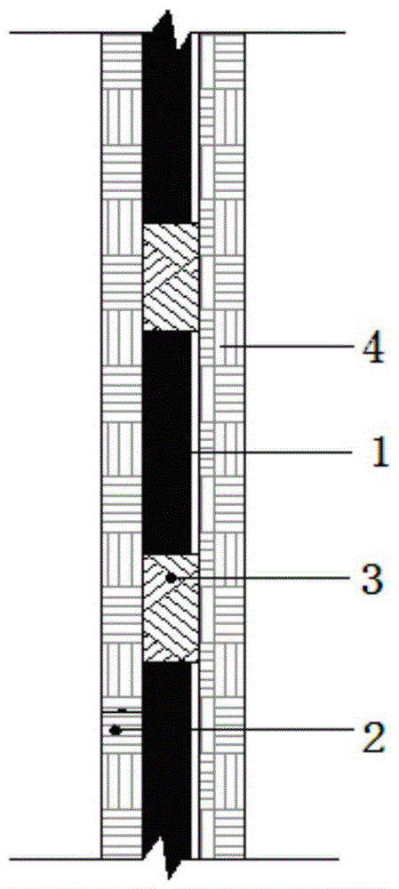 A construction method of vip vacuum board applied to building wall insulation