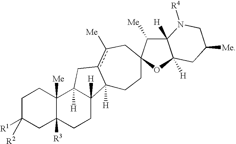 Cyclopamine analogs