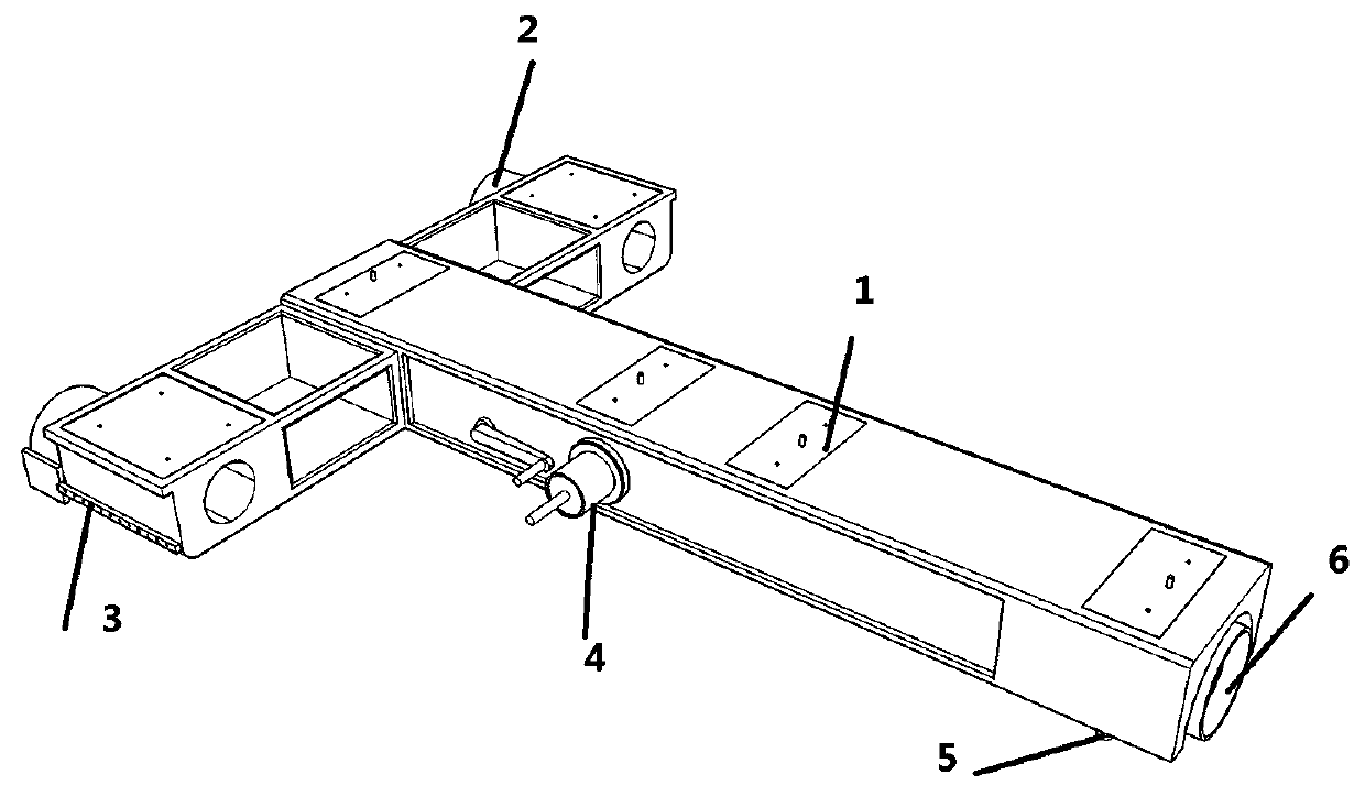 Inertia assembly measuring mechanism for rail measurement