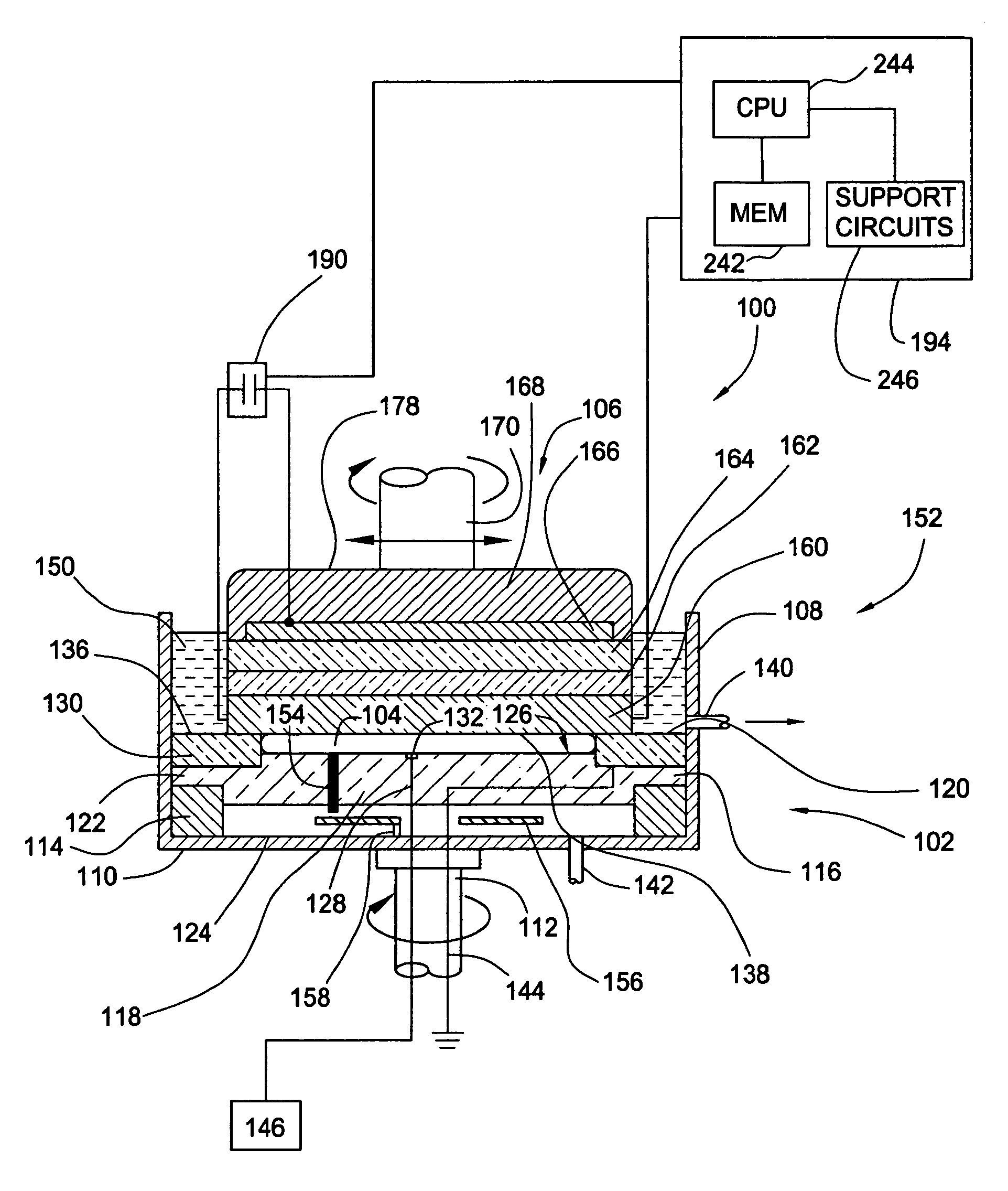 Process control in electrochemically assisted planarization