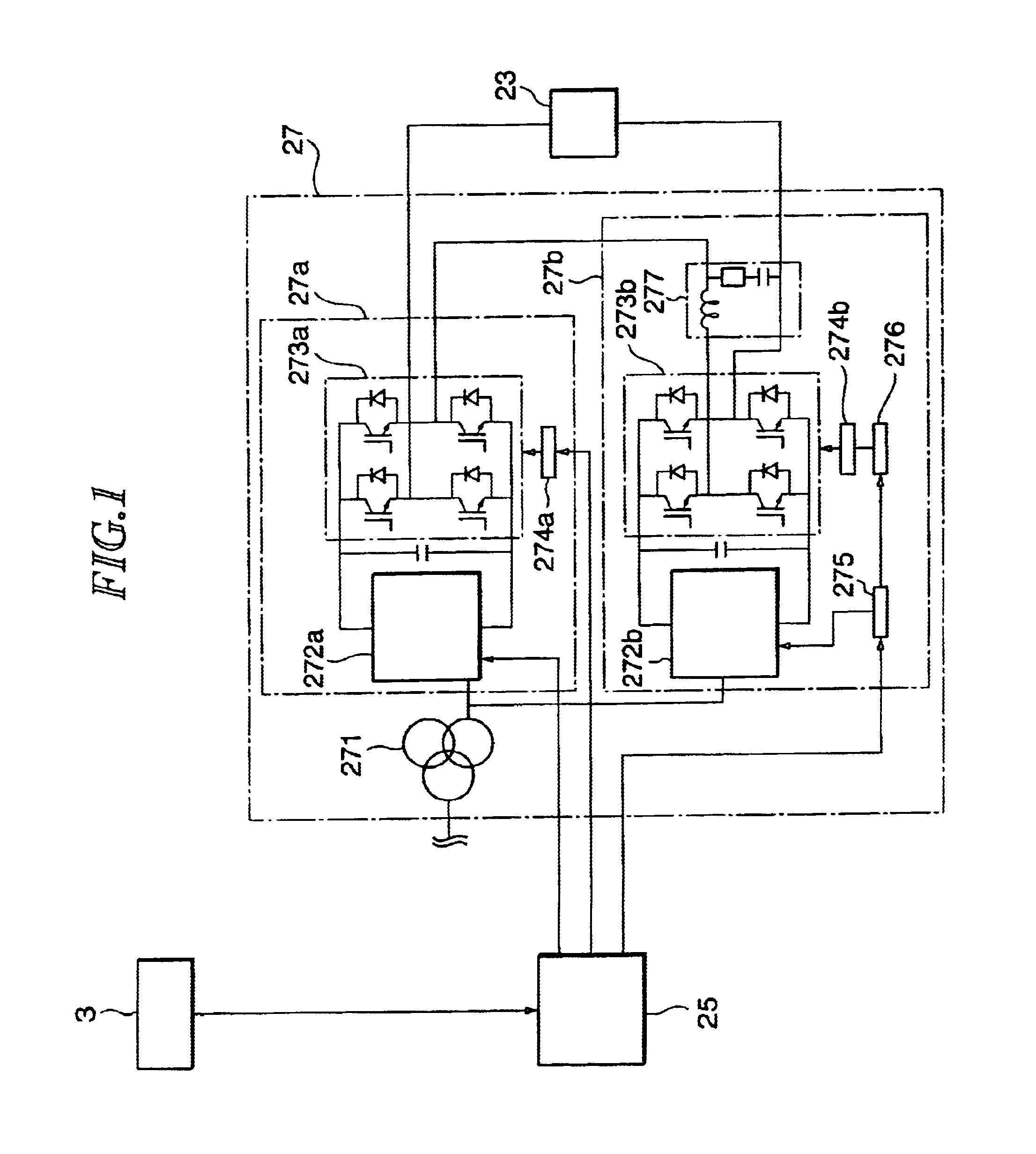 Charged particle beam irradiation equipment having scanning electromagnet power supplies