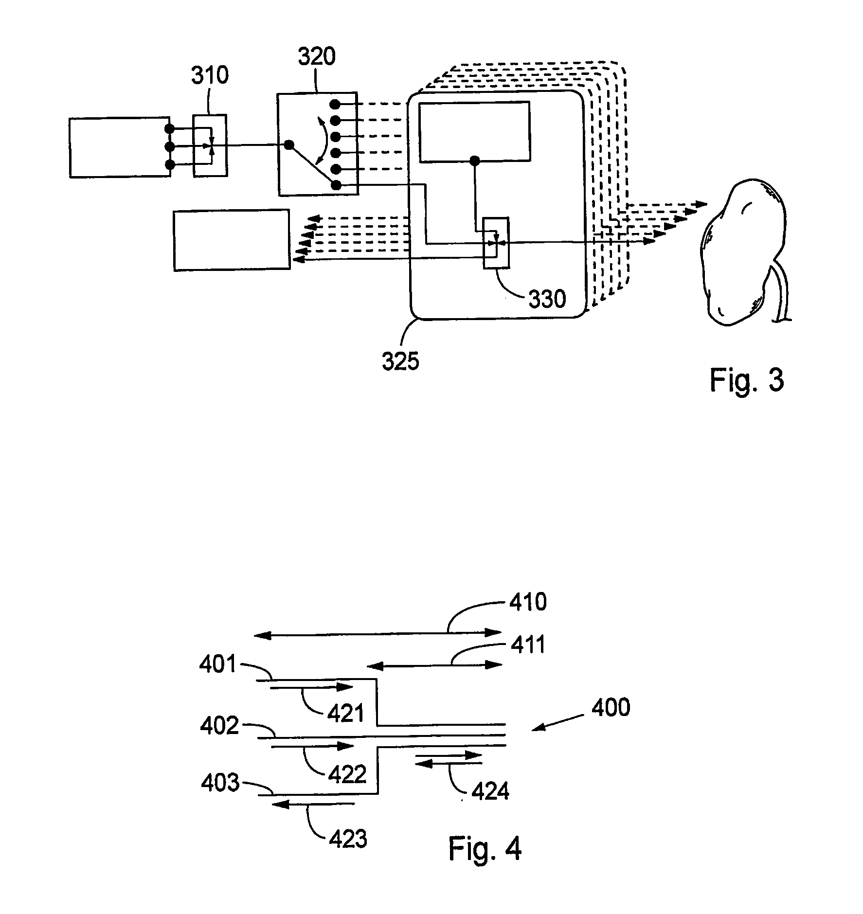 System and method for therapy and diagnosis comprising optical components for distribution of radiation