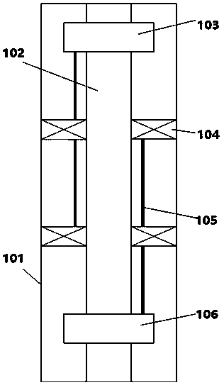 A well pressure control layered isolation water injection string