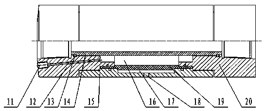 A well pressure control layered isolation water injection string