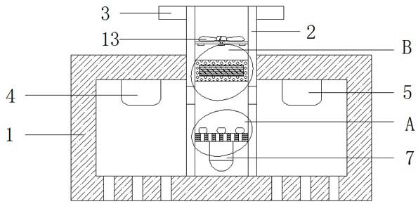 Audible and visual alarm device for elevator