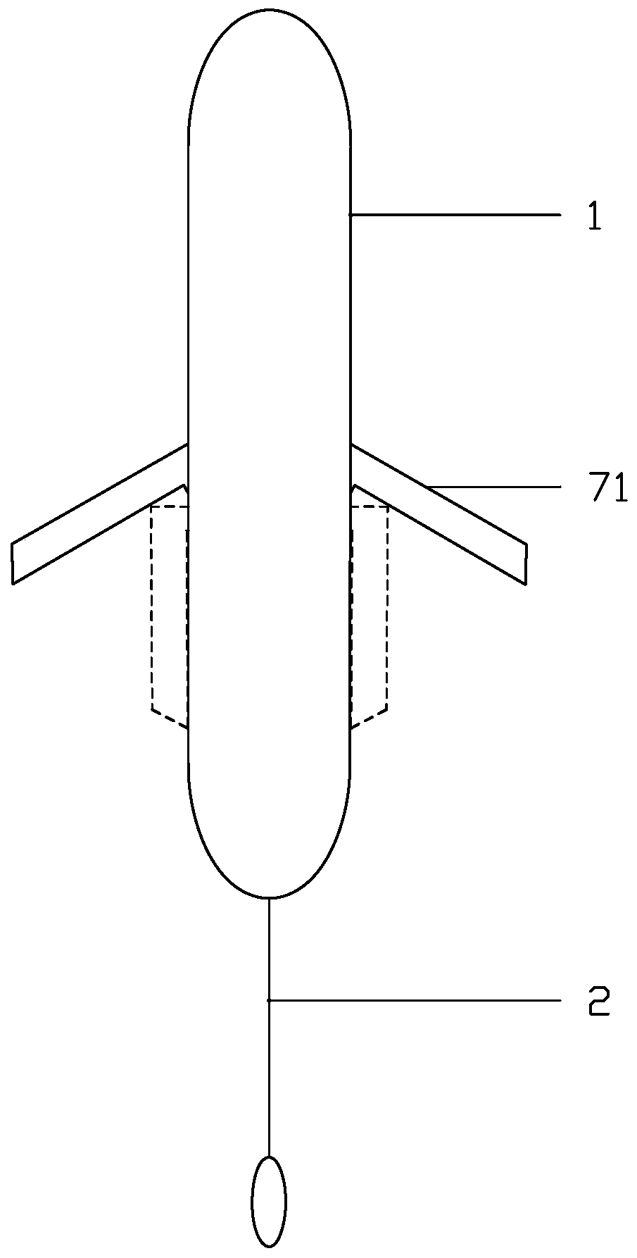 An air-dropped underwater glider based on electromagnetic wings