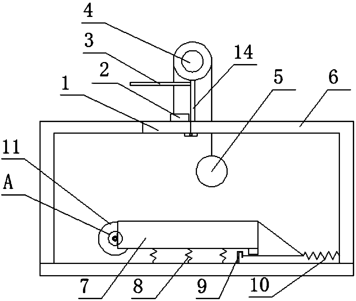 A finished poultry grabbing device with automatic identification function