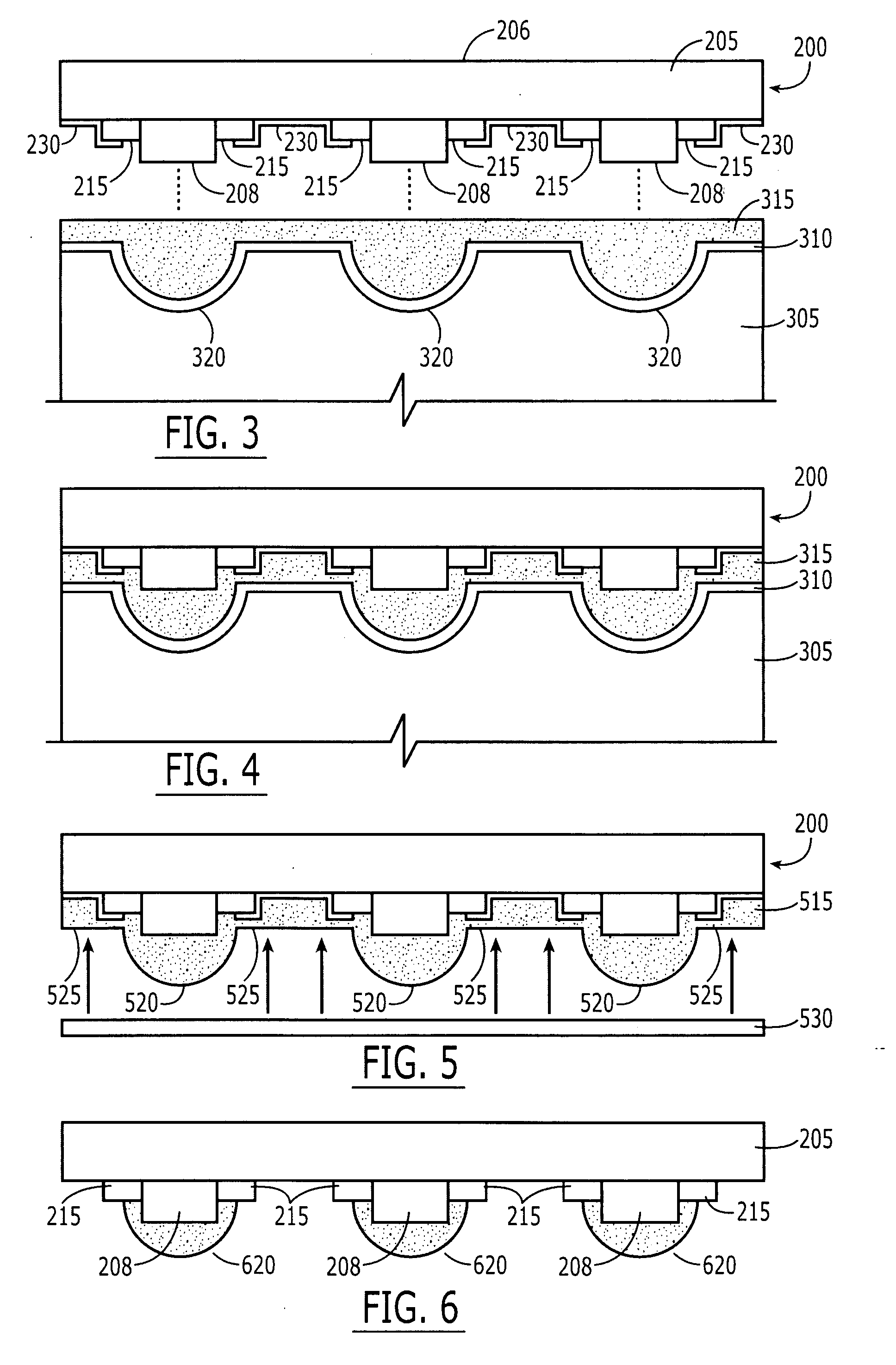 Methods of forming packaged semiconductor light emitting devices having multiple optical elements by compression molding