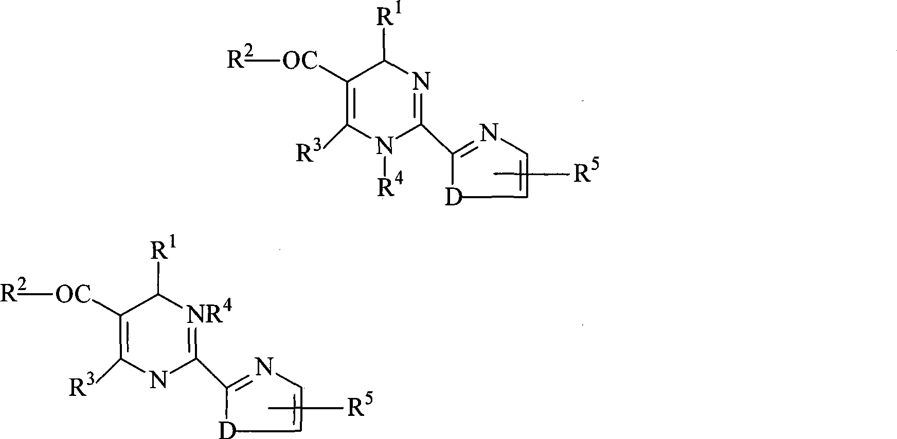 Method for splitting dihydropyrimidine racemic compound