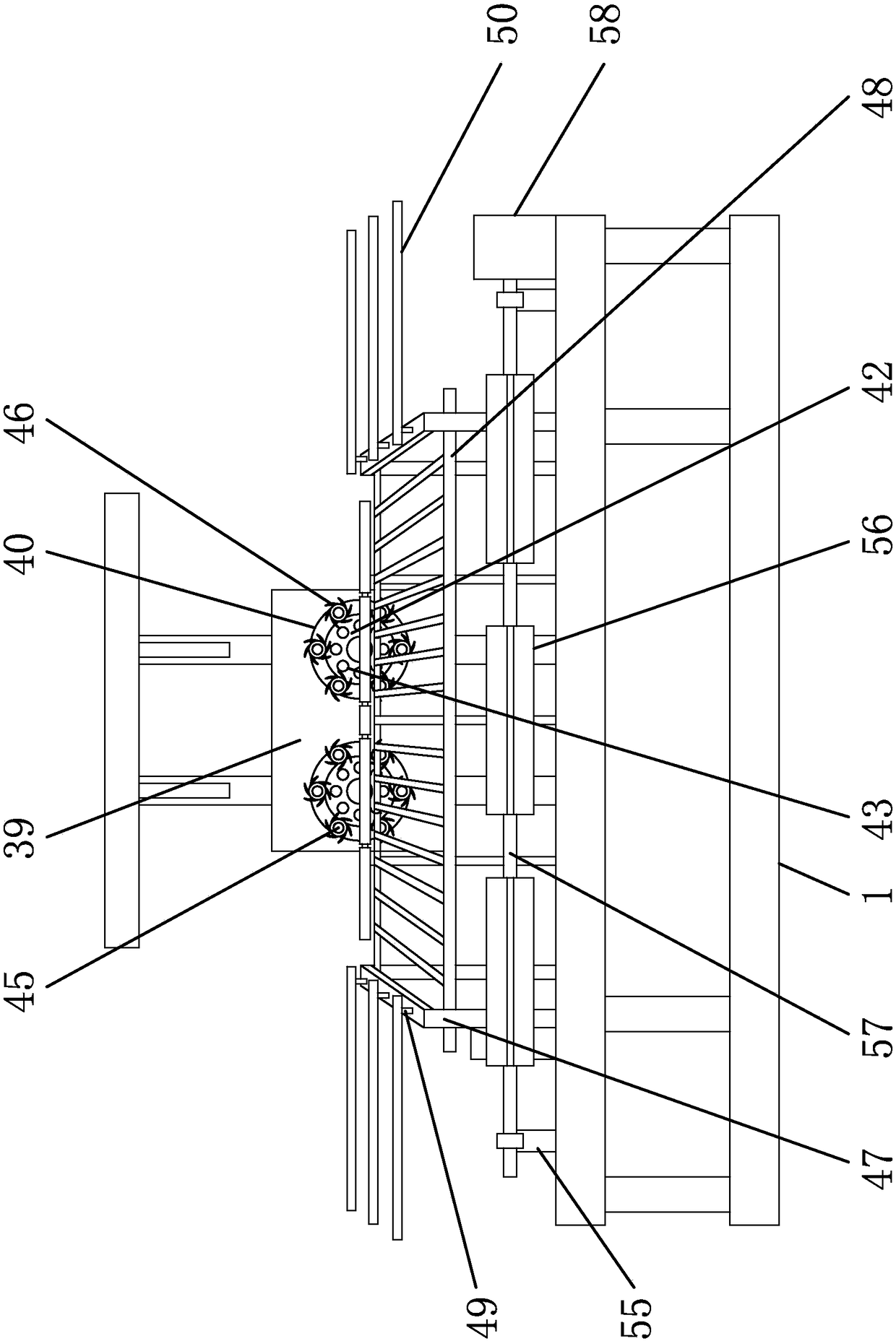 Air yarn covering machine