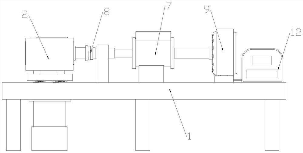 Motor torque testing device