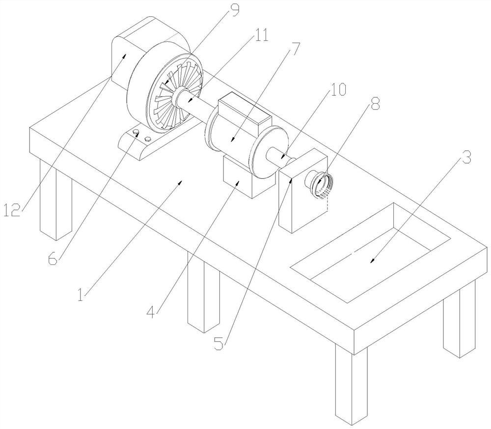 Motor torque testing device