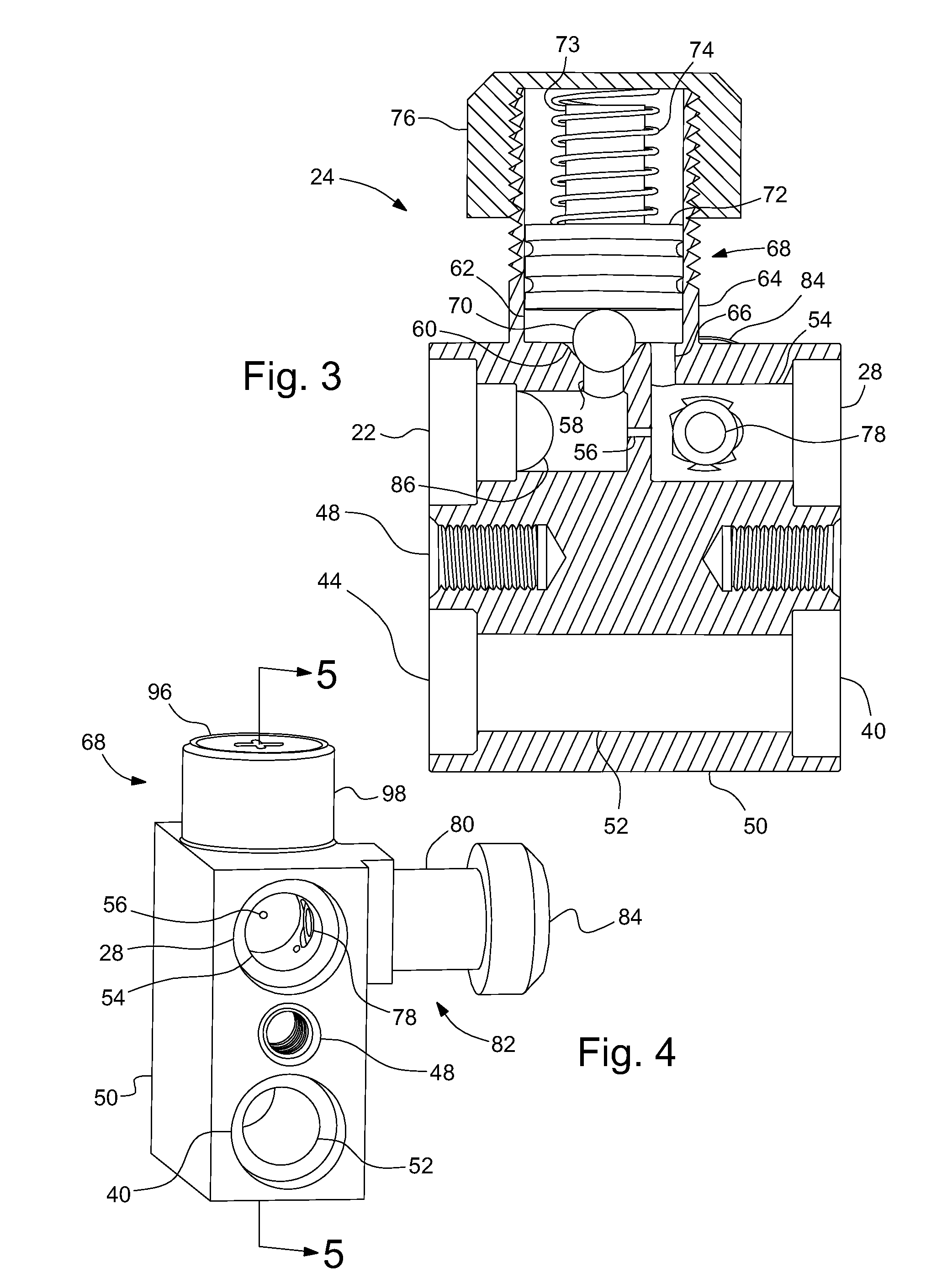 Refrigerant Expansion Assembly with Pressure Relief