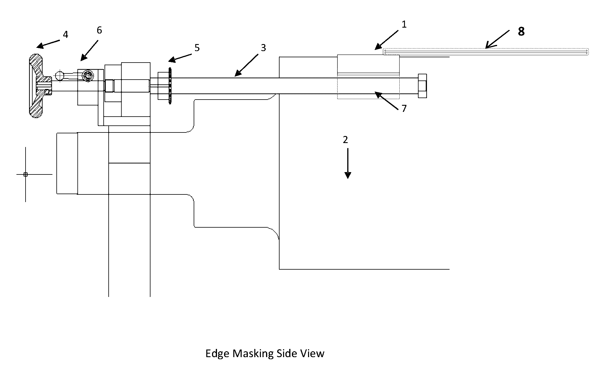 Gravure roll edge masking system for in-line film coating