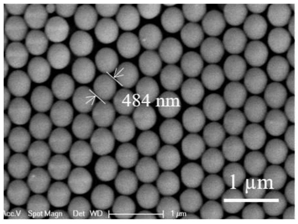 Composite adsorbent with 3DOM structure as well as preparation method and application thereof