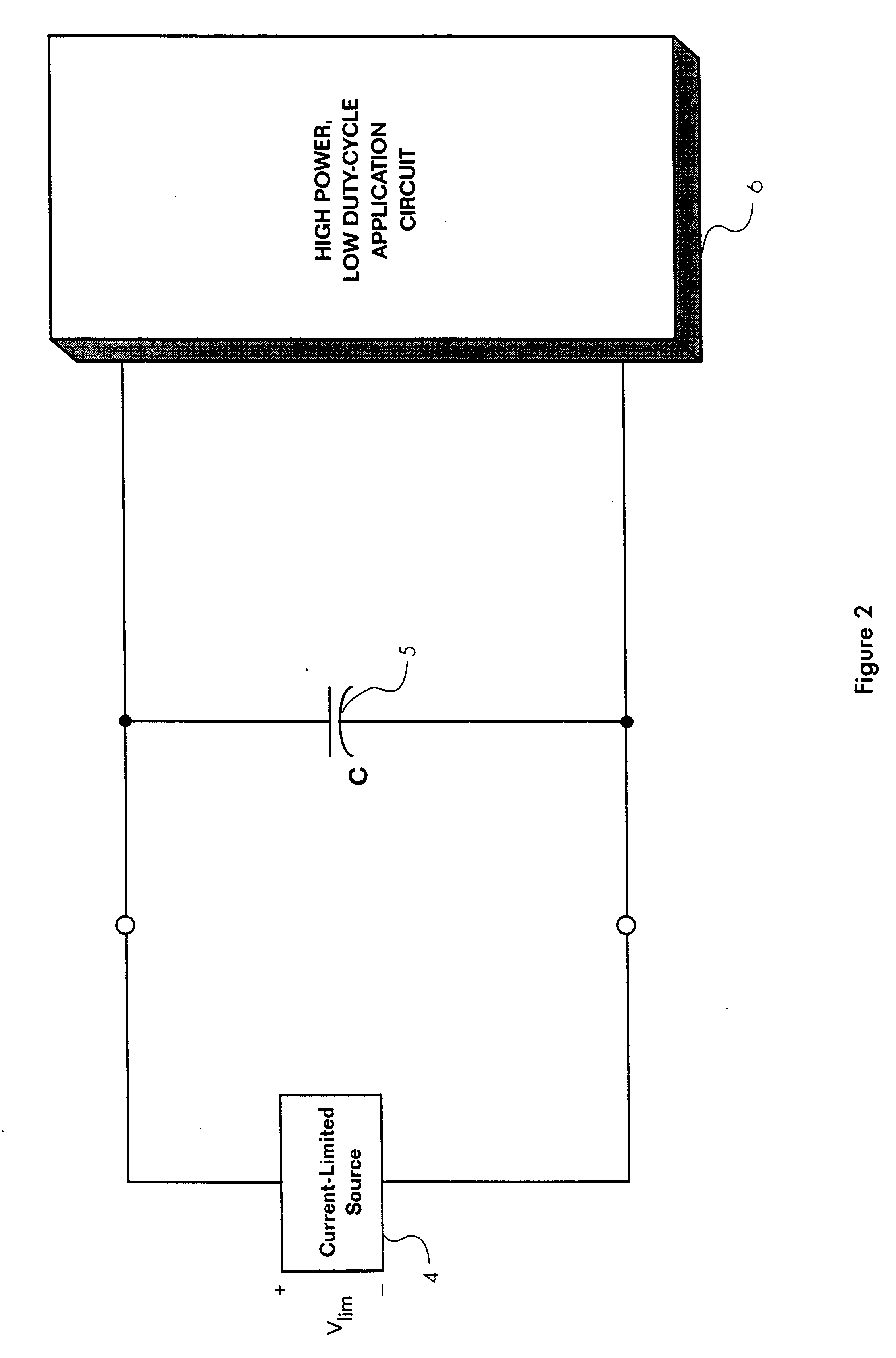 Power supply system for a packet-switched radio transmitter