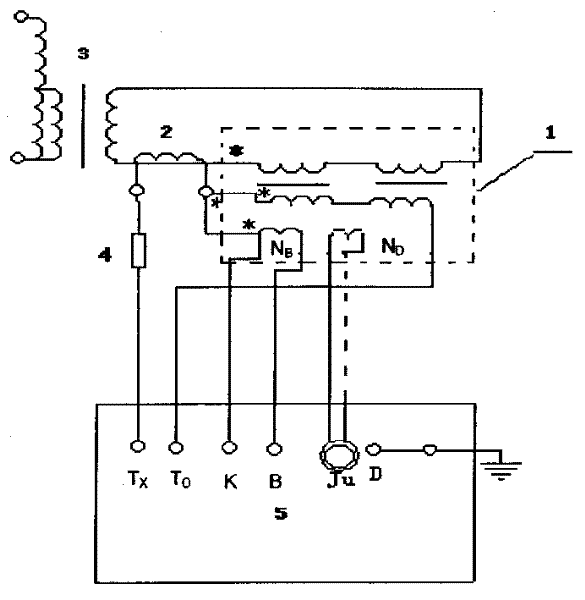 Method and device for testing current ratio staudard high-correctness current transformer