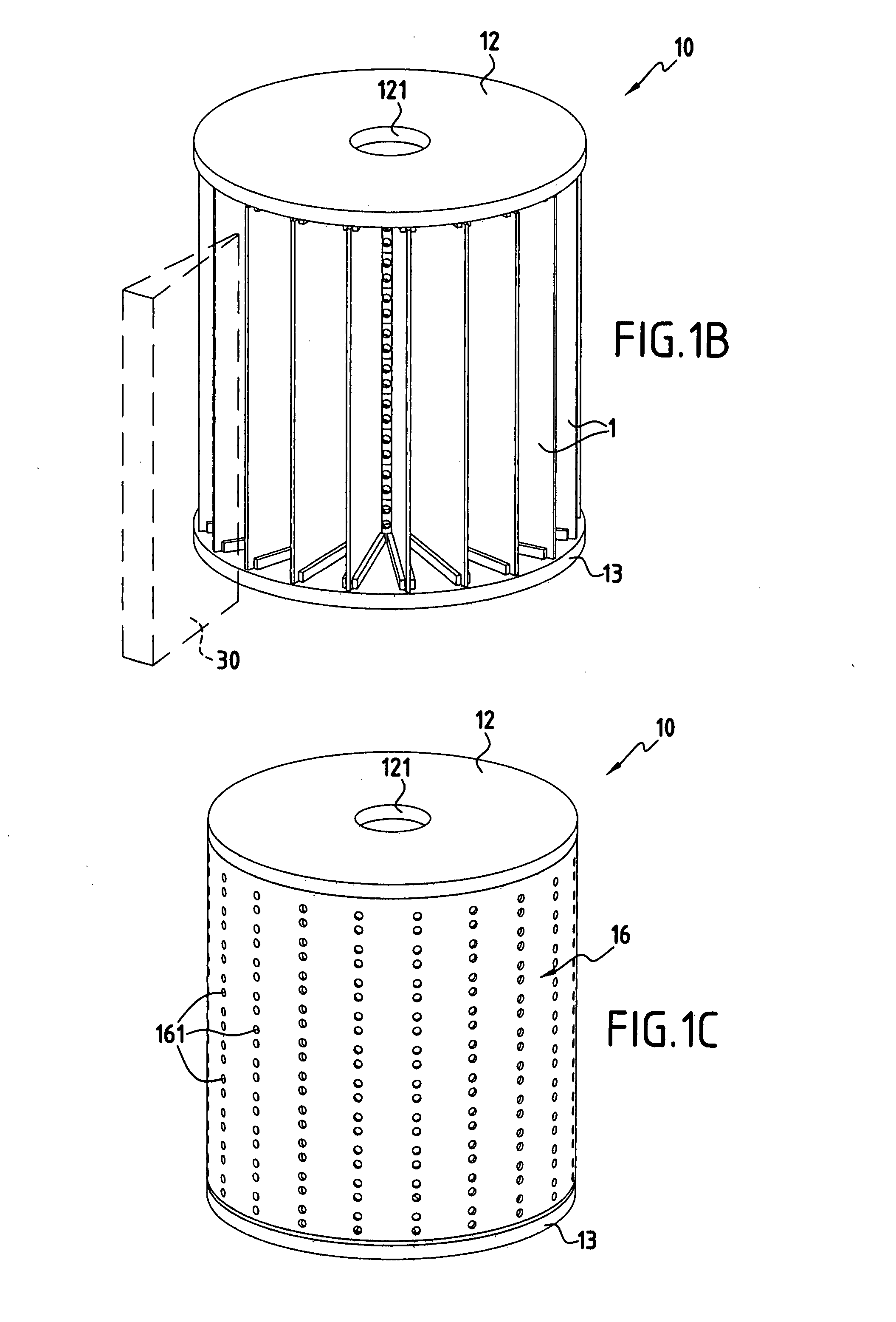 Method For the Densification of Thin Porous Substrates By Means of Vapour Phase Chemical Infiltration and Device For Loading Such Substrates