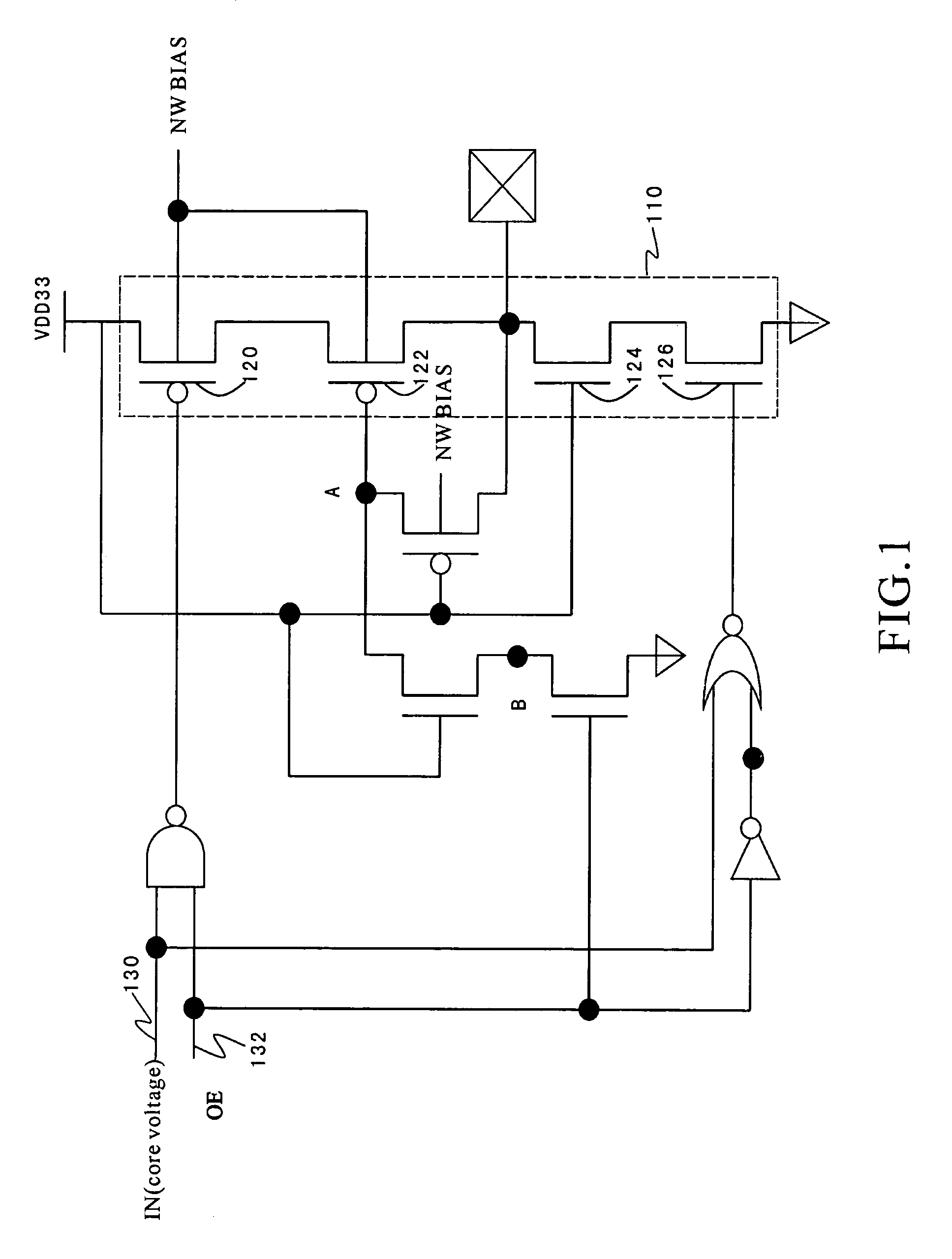 System and method for power-on control of input/output drivers
