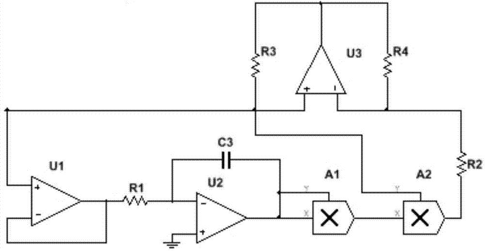 Memristor-based Duffing-van der Pol oscillating circuit