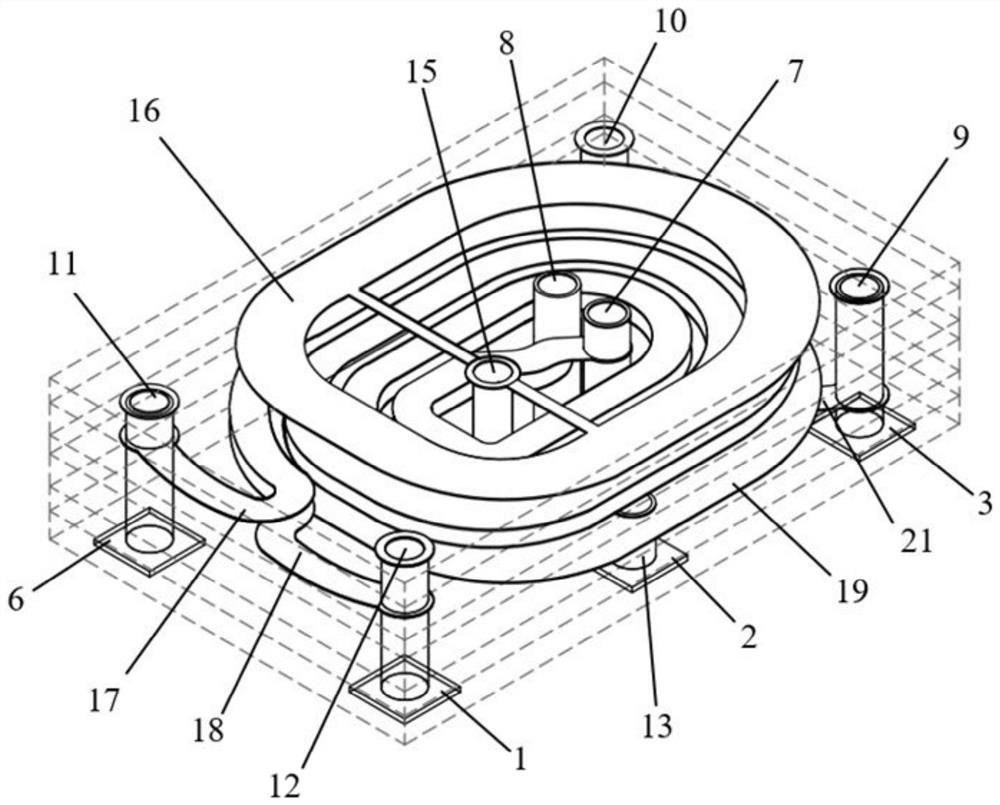 Surface-mounted hybrid coupler