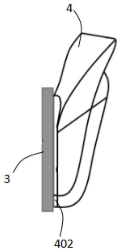 Air inlet and outlet structure, engine compartment assembly and automobile