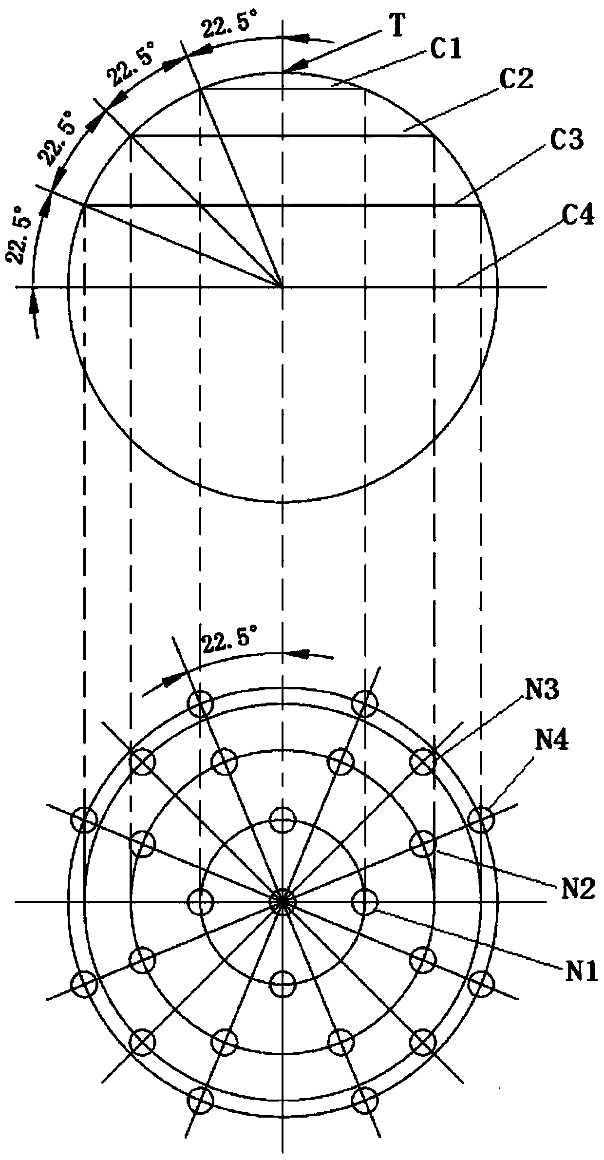 Machining method of supercharger impeller blade based on on-machine measurement