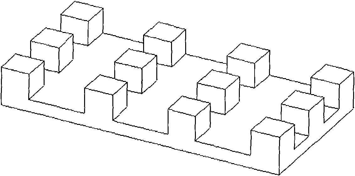 Super-hydrophobic silicon micron-nano composite structure and preparation method thereof