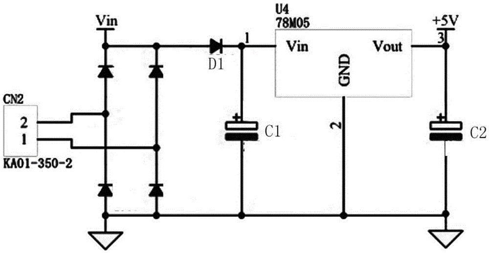 Line controller power carrier communication structure