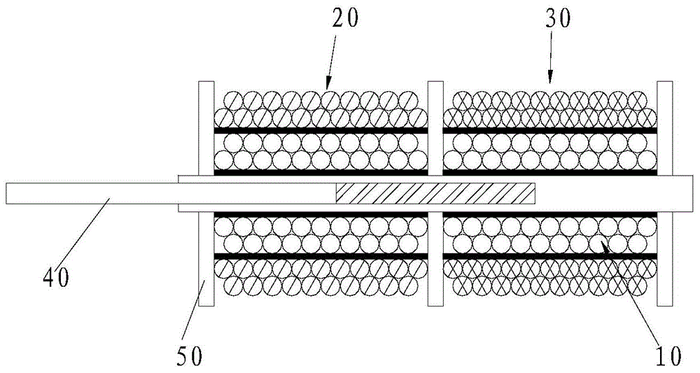 Linear variable differential transformer and winding method thereof