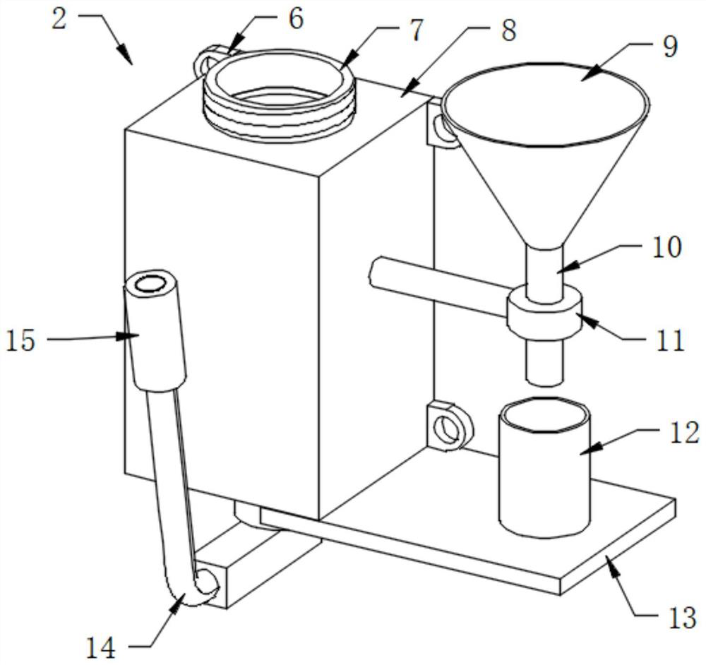 Numerical control electrical discharge machine convenient to maintain