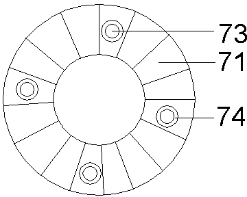 Wind power bus jointing element