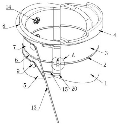 Cervical vertebra auxiliary treatment device for pain department