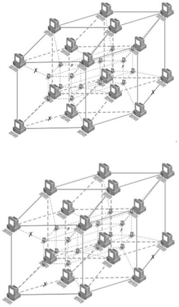 Optimized topology recursion method and system capable of meeting partition tolerance of alliance chain