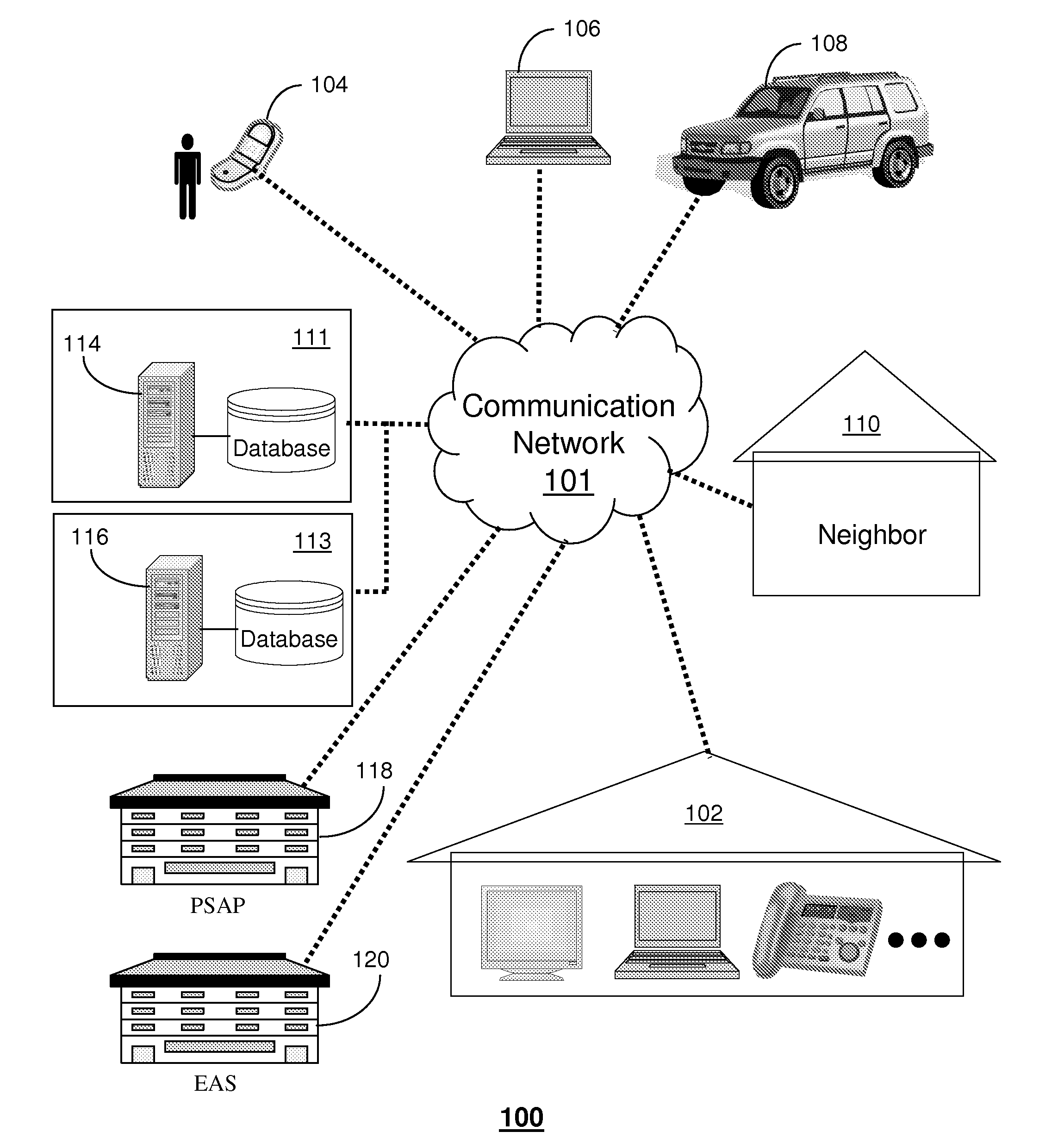 Method and apparatus for transmitting notification messages