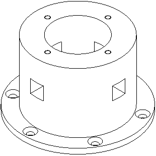 Expansion device of brake disc bolt tightening machine