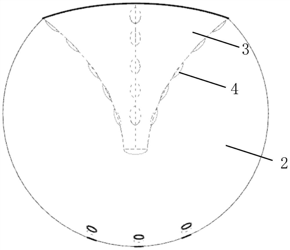 Capsule for reducing food absorption amount