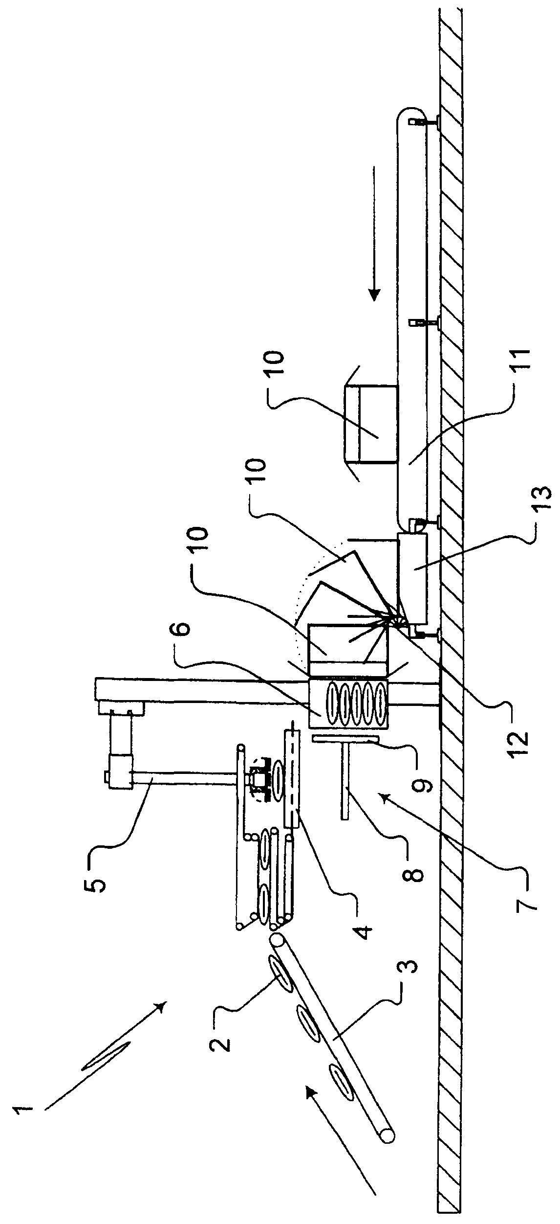 Package filling plant, a packing device and method for grouping a packing formation of packages and containers, and a packing device and method for grouping a packing formation of packages and containers