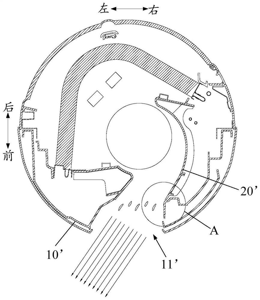 Air conditioner and its panel bracket and front housing assembly