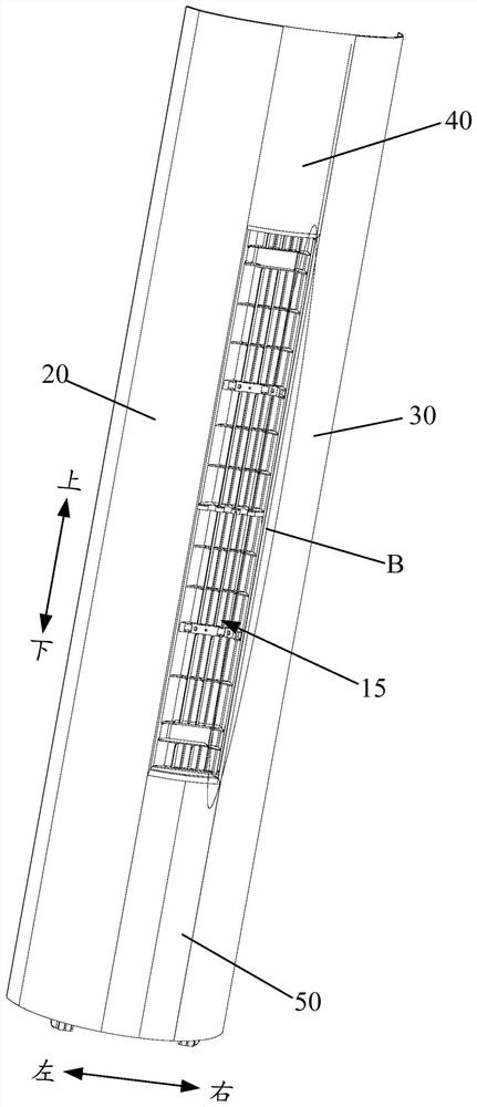 Air conditioner and its panel bracket and front housing assembly