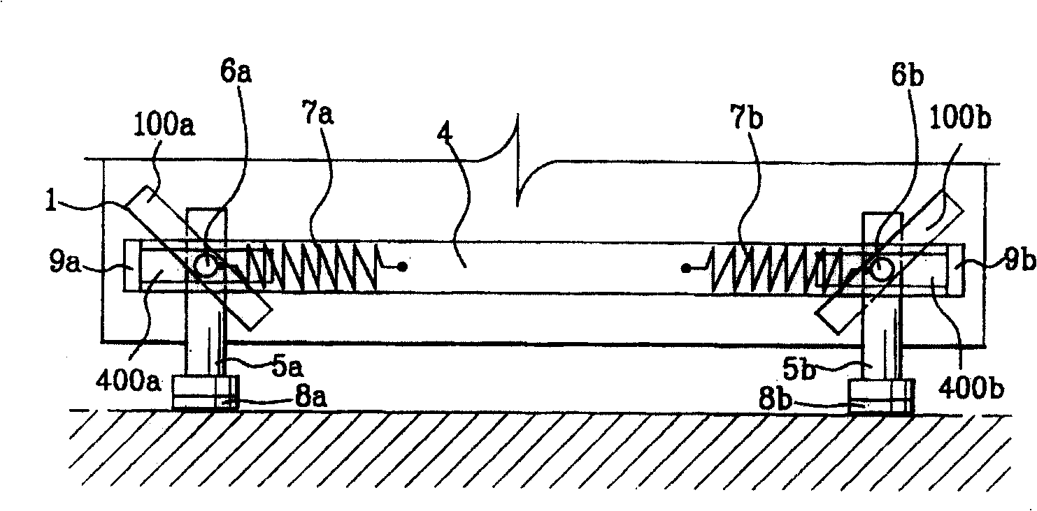 Automatic leveling device for washing machine