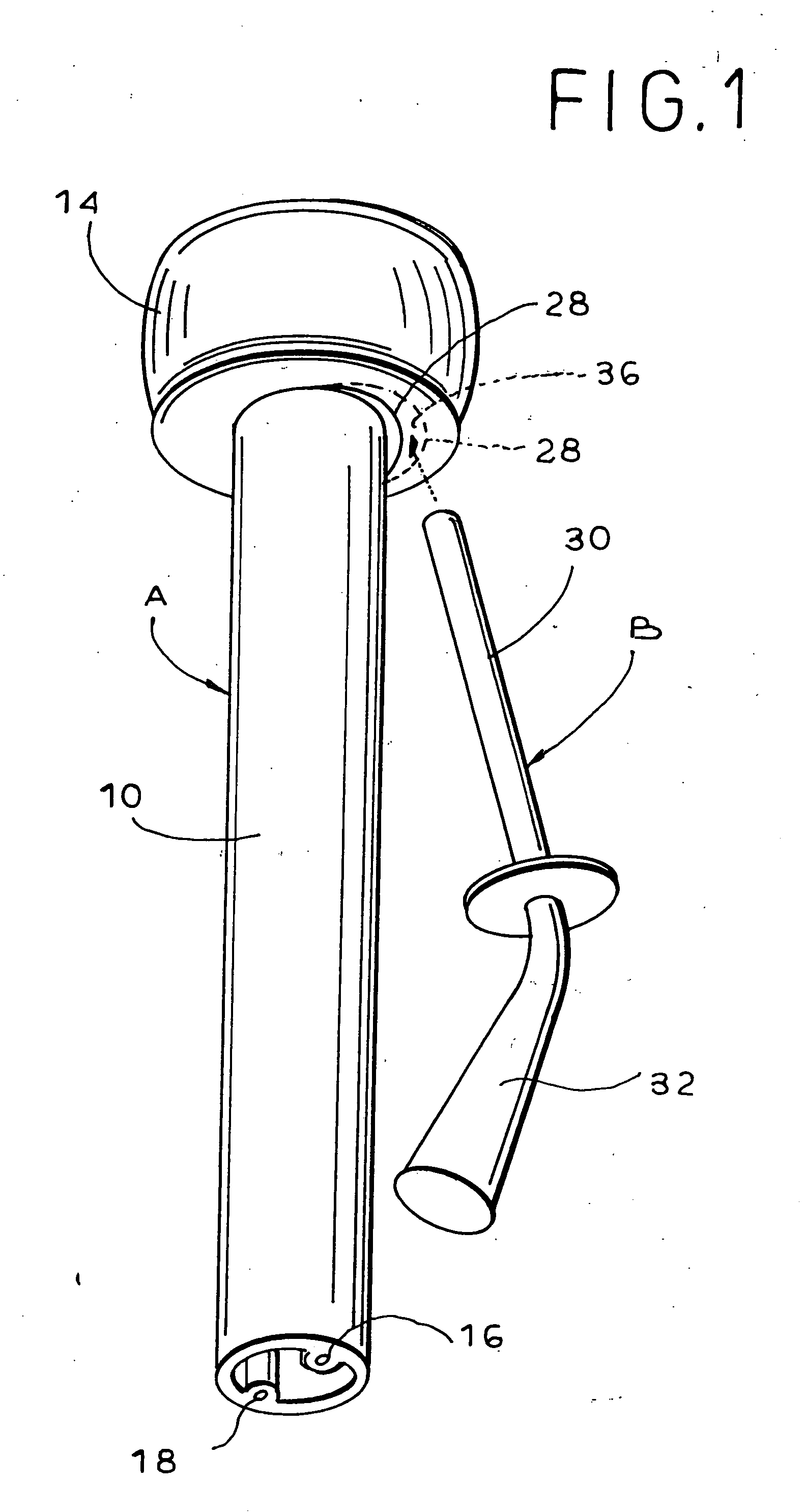 Balloon catheter with positioning pocket