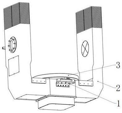 Integrated limiting shafting with forward-backward 180-degree limiting